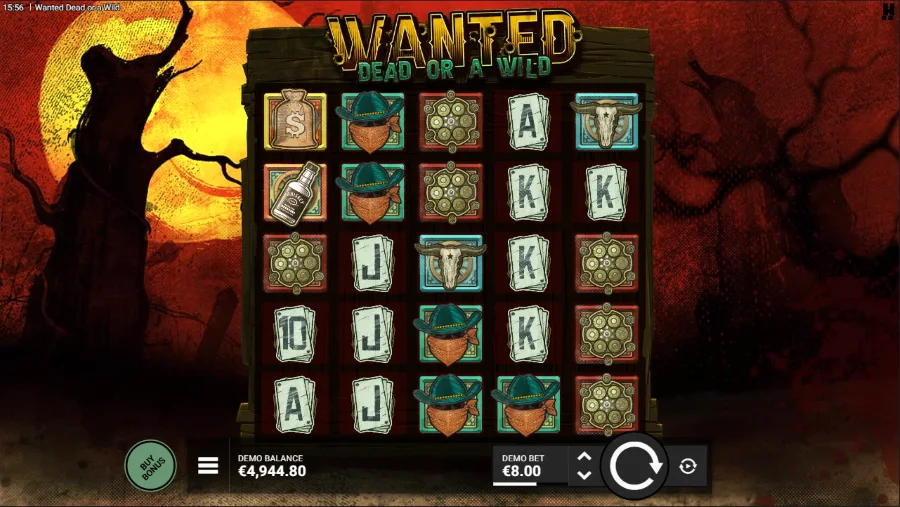 Wanted Dead or a Wild Slot